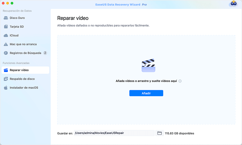 reparar videos en Mac - 1