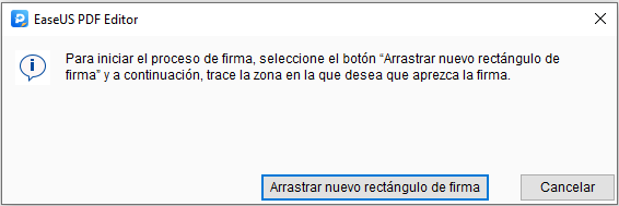 arrastrar nueva firma